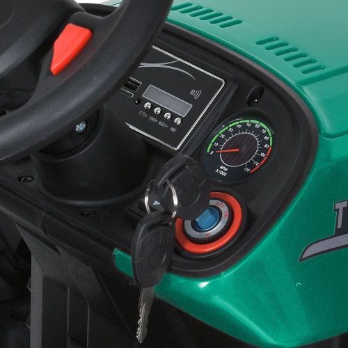 Картинка товара Детский электрический Трактор с прицепом M 5772 EBR-4, BAMBI RACER: 24V, 190W, 10км/ч - СИНИЙ на Raspashonka.ua фото 6