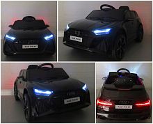 детский электромобиль audi rs6 pa.brd-2118.cz: 70w, 6км/ч - черный - Raspashonka.ua