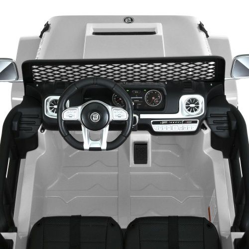 Картинка товара Детский электромобиль M 6108 EBLR-1(24V) BAMBI RACER: двухместный, 24V 7A, 4x90W, кожа - БЕЛЫЙ на Raspashonka.ua фото 9