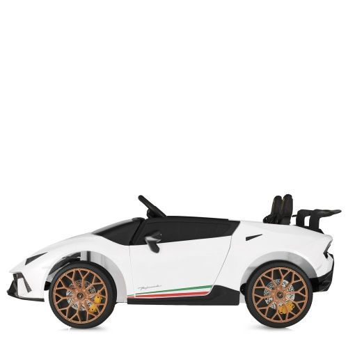 Детский электромобиль M 5020 EBLR-1(24V) LAMBORGHINI белый  фото 12