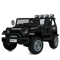 Фото анонса детский электромобиль m 6108 eblr-2(24v) bambi racer: двухместный, 24v 7a, 4x90w, кожа - черный от интернет магазина Raspashonka.ua