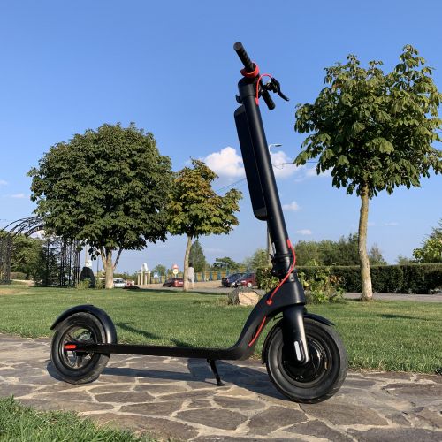 Картинка товара Электрический самокат X8: колеса 10", мотор 36V 350W, скорость 10-15-25 км/ч, складной - BLACK на Raspashonka.ua фото 5