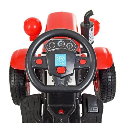 Картинка товара Детский трактор M 4261 ABLR(2)-3: 5 км/ч, 2х25W, 6V 7Ah, резиновые колёса - КРАСНЫЙ на Raspashonka.ua фото 6