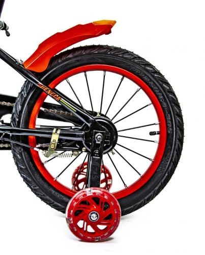 Картинка товара Детский велосипед 16 дюймов "SHENGDA" RED T18, ручной и дисковый тормоз (742990187) на Raspashonka.ua фото 4