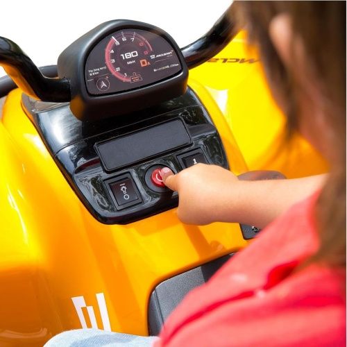 Картинка товара Детский квадроцикл M 5031 EBLRS-7 McLaren 23, BAMBI RACER: моторы 140W, 6 км/ч, 12V 10А - Оранжевый на Raspashonka.ua фото 5 Картинка товара Детский квадроцикл M 5031 EBLRS-7 McLaren 23, BAMBI RACER: моторы 140W, 6 км/ч, 12V 10А - Оранжевый на Raspashonka.ua фото 5
