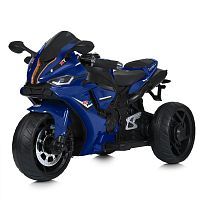 Фото анонса детский мотоцикл m 5823 el-4, bambi racer: 12v 5a, 2х35w, 8км/ч, eva, кожа - синий от интернет магазина Raspashonka.ua