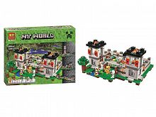 Фото анонса конструктор bela 10472 "крепость" lego майнкрафт, minecraft, 990 деталей от интернет магазина Raspashonka.ua