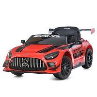 Фото анонса детский электромобиль m 5112 eblr-3 mercedes-benz amg gt3: 4х25w, 12v 9a, eva, 10км/час, кожа - красный от интернет магазина Raspashonka.ua