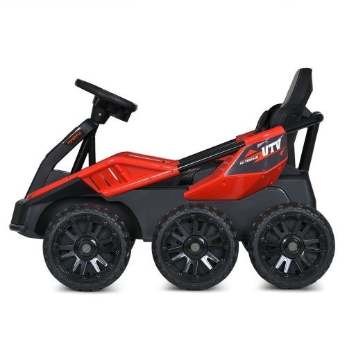 Детский электромобиль джип M 5765 EBLR-3 BAMBI RACER красный фото 5
