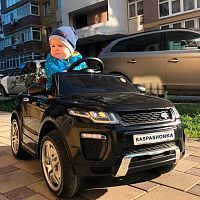 Детский электромобиль джип M 3213 EBLR-2 LAND ROVER черный
