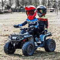 Фото анонса детский квадроцикл m 6080el-11(24v) brp can am outlander: 24v, 800w, 10 км/ч - серый от интернет магазина Raspashonka.ua