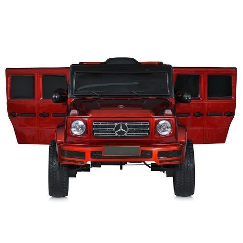 Детский электромобиль джип M 5803 EBLRS-3 MERCEDES красный фото 4
