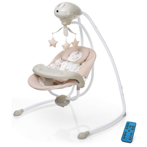 Картинка товара Детские качели шезлонг Bambi SG301-2: БЕЖЕВЫЕ на Raspashonka.ua фото 2