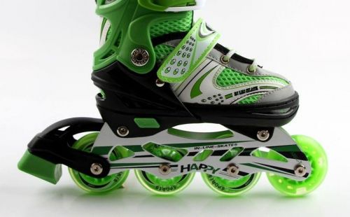 Картинка товара Ролики Happy Light green (29-33) (Код: 1533165018-S) на Raspashonka.ua фото 3