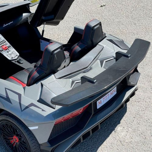 Детский электромобиль PA.A8803.SZA LAMBORGHINI серый  фото 4