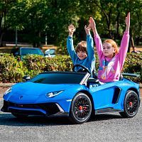 Детский электромобиль PA.A8803.NIE LAMBORGHINI синий 
