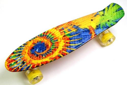 Картинка товара Penny Board 22" "Sunflowers" - Светящиеся колёса! (1100060646) на Raspashonka.ua фото 3