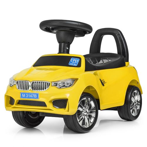 Картинка товара Детская машина-толокар BAMBI M 3147B(MP3)-6: ЖЕЛТАЯ на Raspashonka.ua фото 2