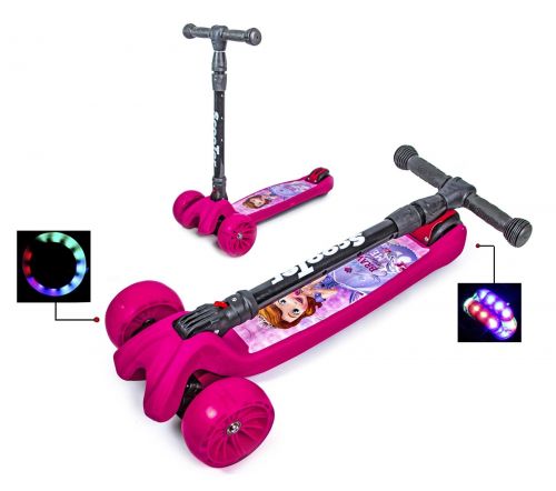 Картинка товара Самокат Smart "Disney Princess" (579977237) Складная ручка! на Raspashonka.ua фото 2