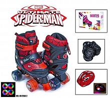 Фото анонса комплект ролики-квады+защита+шлем "spiderman" (29-33) (код: 1897404194) от интернет магазина Raspashonka.ua