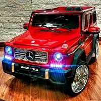 Детский электромобиль джип M 3567 EBLRS-3 (4WD) MERCEDES красный