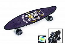 Фото анонса penny board с ручкой, street king, светящиеся колёса (1475645295) от интернет магазина Raspashonka.ua