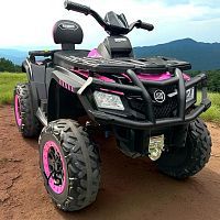 Фото анонса под заказ 3-5 дней! детский квадроцикл xt-speed pa.s615.roz: 4х4, 24v, 12 км/ч, без пульта - розовый от интернет магазина Raspashonka.ua