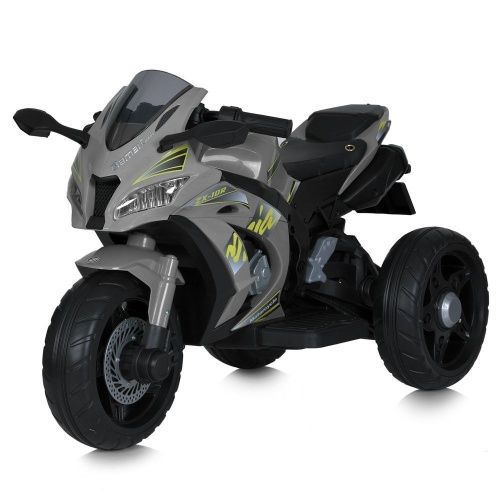 Картинка товара Детский мотоцикл M 5806 EL-11, Bambi Racer: 12V 4,5A, 2х35W, 7км/ч, EVA, кожа - СЕРЫЙ на Raspashonka.ua фото 2