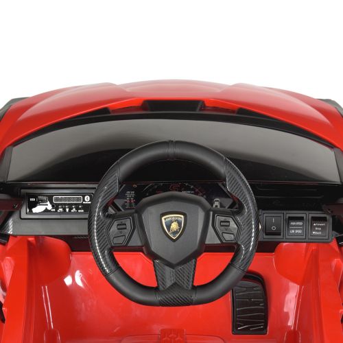 Детский электромобиль M 4530 EBLR-3 LAMBORGHINI красный  фото 8