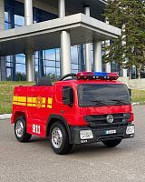 Фото анонса детский электромобиль пожарная машина m 4051 ebr(2)-3 bambi racer: 7 км/ч, eva, 2.4g - красный от интернет магазина Raspashonka.ua