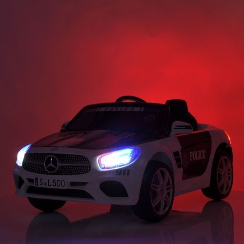 Детский электромобиль M 4866 EBLR-1-2 MERCEDES белый  фото 20