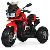 Детский мотоцикл M 4117 EL-3  белый
