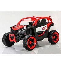Детский электромобиль джип M 6124 EBLR-3 BAMBI RACER красный