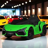 Детский электромобиль Revuelto M 6068 EBLR-5 LAMBORGHINI салатовый 