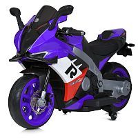Фото анонса детский мотоцикл m 6013 el-9(24v), bambi racer: 150w, 17 км/ч, 24v 9а - фиолетовый от интернет магазина Raspashonka.ua