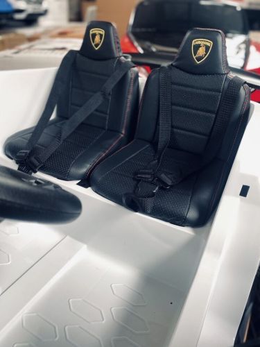 Детский электромобиль M 5020 EBLR-1(24V) LAMBORGHINI белый  фото 8