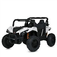 детский электромобиль м 5911 eblr-1-2(24v), bambi racer: 24v 7а, пульт 2,4g, 2*150w, eva - черно-белый - Raspashonka.ua