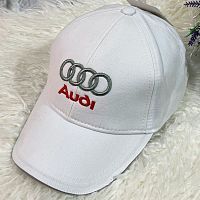 Фото анонса бейсболка, кепка audi d-3806, размер l (56-58), цвет - белый от интернет магазина Raspashonka.ua