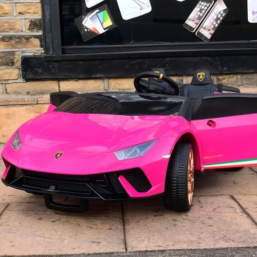Детский электромобиль M 5020 EBLR-8(24V) LAMBORGHINI розовый  фото 2
