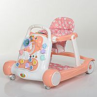 Фото анонса ходунки-толкатель bambi 6080-8: персиковый от интернет магазина Raspashonka.ua