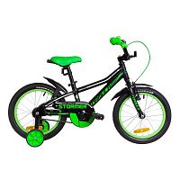 Фото анонса детский велосипед 16" formula stormer 14g: рама-8,5", с крыльями, черный (ops-frk-16-082) от интернет магазина Raspashonka.ua