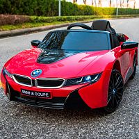 Детский электромобиль JE 1001 EBLR-3 BMW красный 