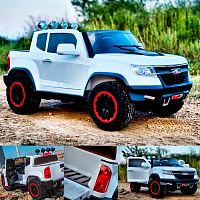 Детский электромобиль джип BA602B CHEVROLET белый