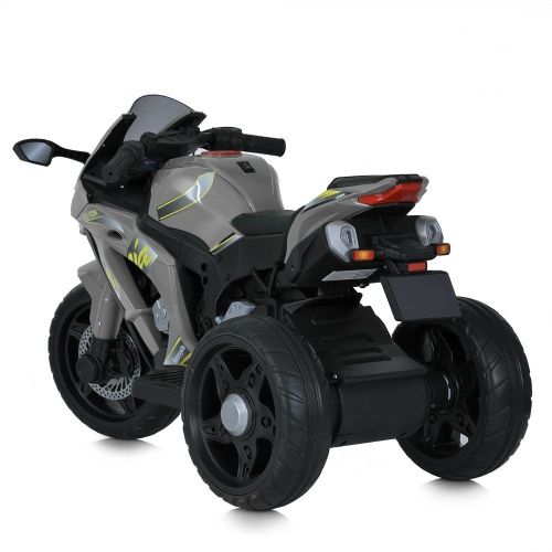 Картинка товара Детский мотоцикл M 5806 EL-11, Bambi Racer: 12V 4,5A, 2х35W, 7км/ч, EVA, кожа - СЕРЫЙ на Raspashonka.ua фото 6
