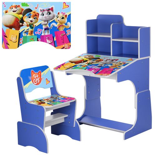 Картинка товара Детская парта Bambi W 2071-77-2: СИНИЙ на Raspashonka.ua фото 2