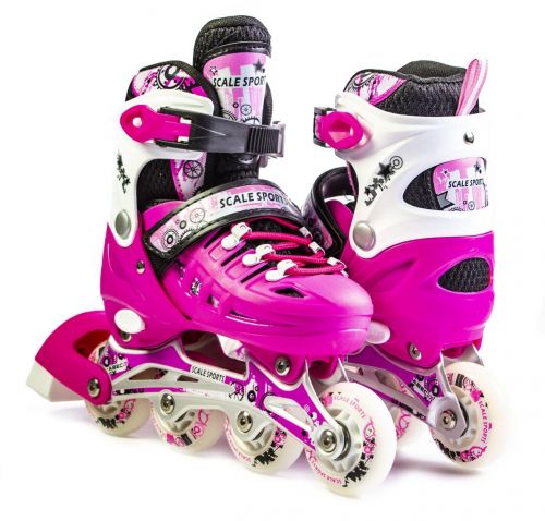 Картинка товара Ролики Scale Sports LF 905 Pink (29-33) (Код: 1516215648) на Raspashonka.ua фото 2