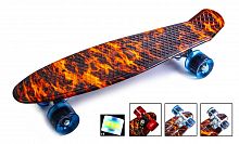 Фото анонса penny board 22" "fire" - светящиеся колёса! от интернет магазина Raspashonka.ua