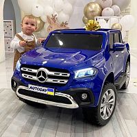 Детский электромобиль джип PA.XMX-606.EXL.NIE MERCEDES синий металлик