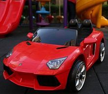 детский электромобиль lamborghini pa.bbh-1188.cr: 2,4g, eva, 50w, 5 км/ч - красный - Raspashonka.ua