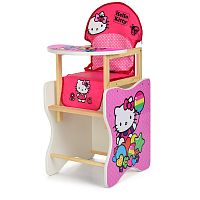 Фото анонса стульчик для кормления "hello kitty"  м k-112 -49-1 : трансформер от интернет магазина Raspashonka.ua